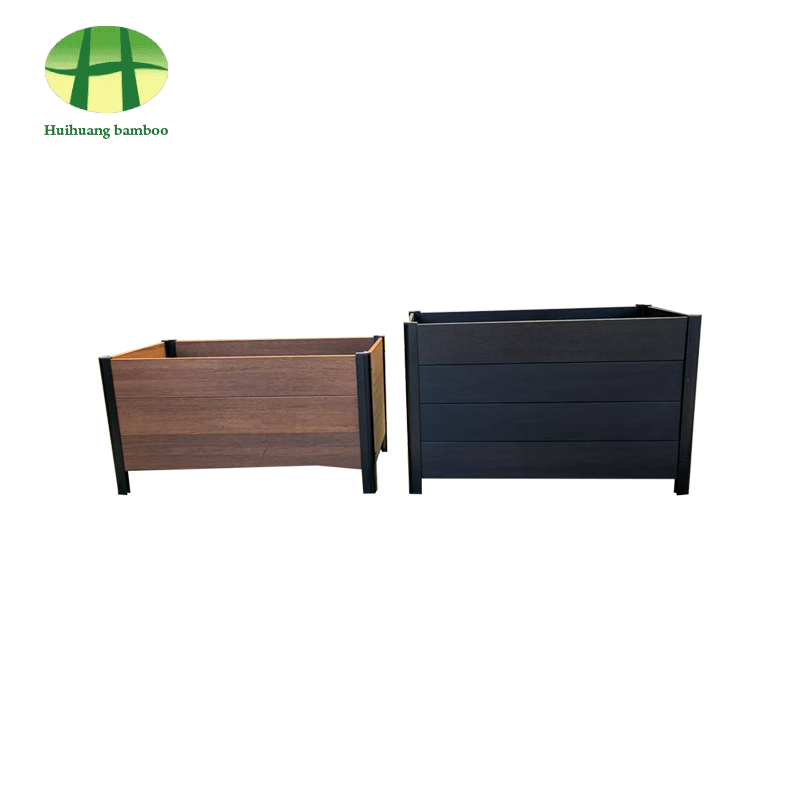 صندوق لزراعة الخشب المركب من خشب الخيزران المقاوم للطقس في الهواء الطلق صندوق لزراعة الخشب المركب من خشب الخيزران المقاوم للطقس في الهواء الطلق
