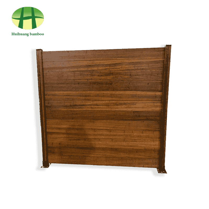 سياج خارجي من الخيزران الثقيل الطبيعي