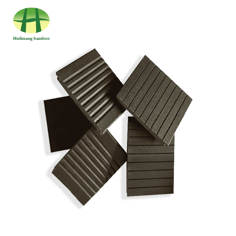 أرضيات من الخيزران الملون المتفحم