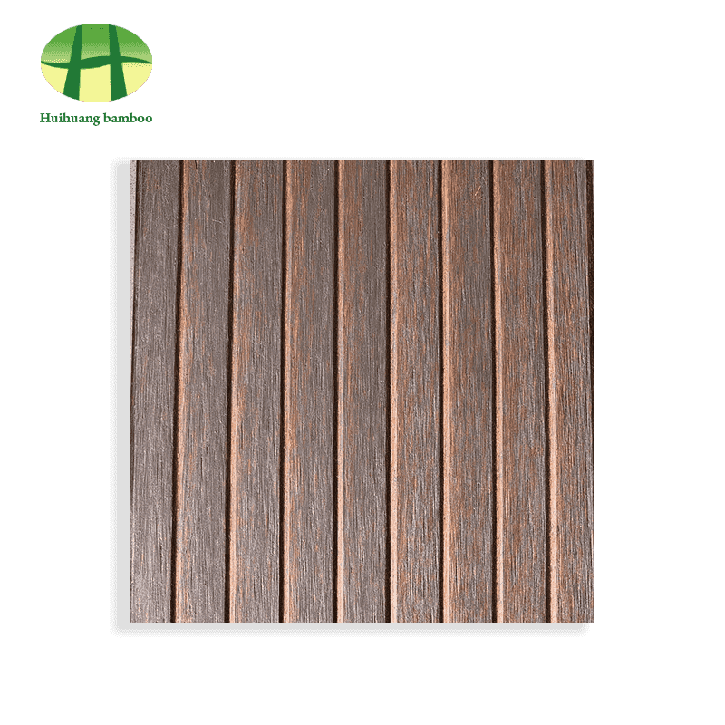 أرضيات من الخيزران ذات أخدود صغير