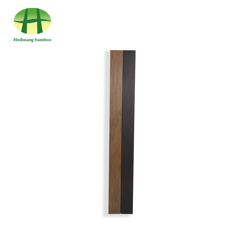 أرضيات من الخيزران الثقيل اللامع المتفحم