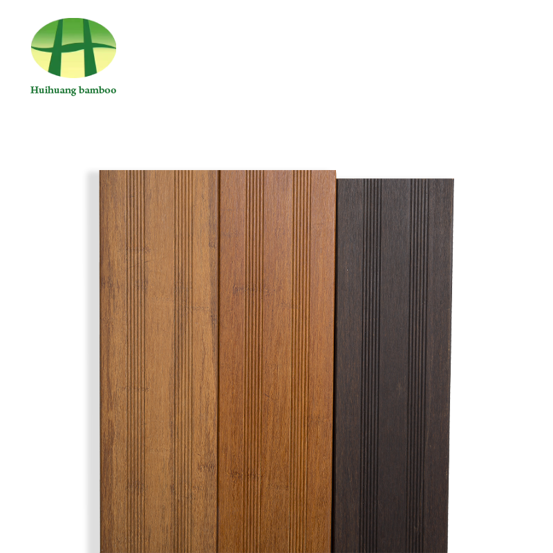 أرضيات من الخيزران ذات شريط مزدوج