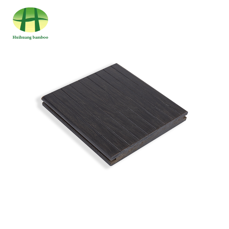 أرضيات من الخيزران ذات أخدود صغير