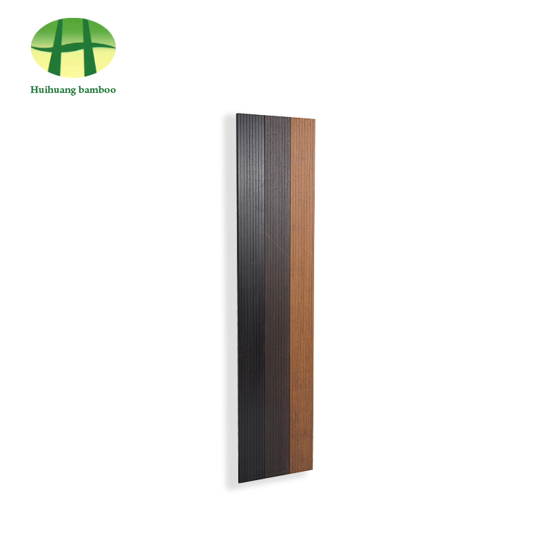 أرضيات من الخيزران ذات أخدود صغير