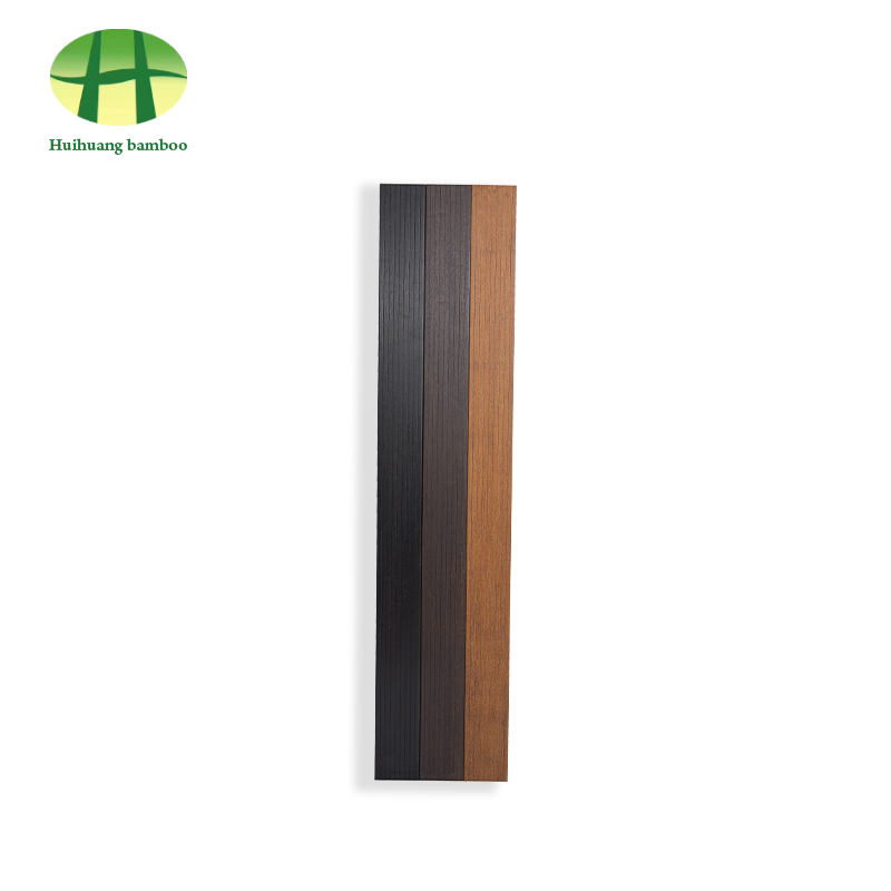 أرضيات من الخيزران ذات أخدود صغير