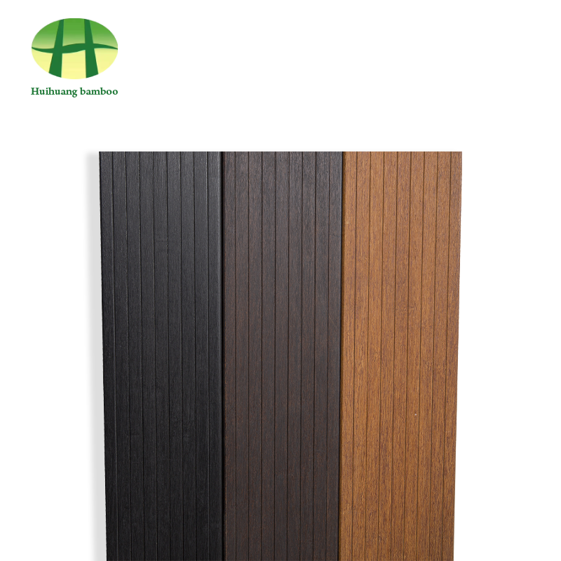 أرضيات من الخيزران ذات أخدود صغير